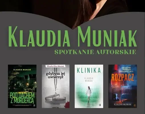 Spotkanie autorskie z Klaudią Muniak w Sycowie – thriller, autograf i dobra zabawa