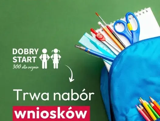 DobryStart 2026: 300 zł na wyprawkę szkolną – trwa nabór wniosków
