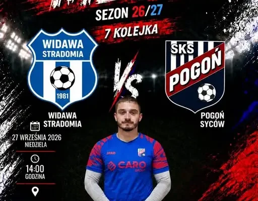 Derby w Stradomii: Pogoń Syców zmierzy się z Widawą