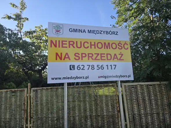Gmina Międzybórz ogłasza II przetarg na działki budowlane
