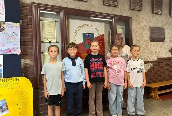 Nowe władze Samorządu Uczniowskiego w SP im. Jana Pawła II w Twardogórze