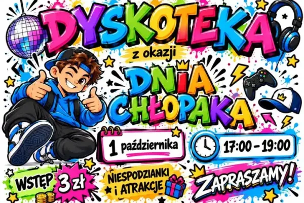 Dyskoteka szkolna z okazji Dnia Chłopaka w Sycowie