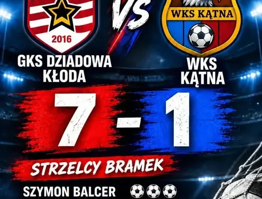 GKS Dziadowa Kłoda rozbił WKS Kątna 7:1 w festiwalu strzeleckim