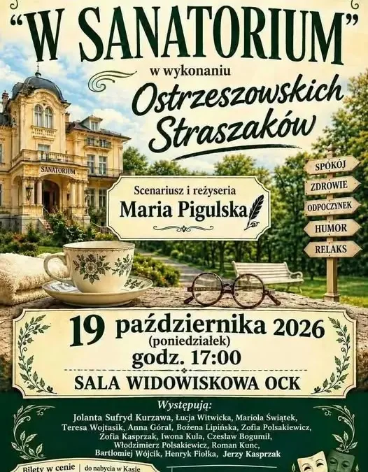 Międzyborz: Spektakl teatralny dla seniorów z okazji ich miesiąca