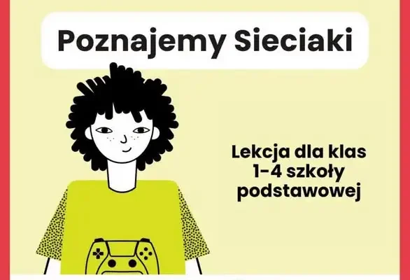 Pierwszoklasiści poznają Drużynę Sieciaków – lekcja bezpieczeństwa w internecie