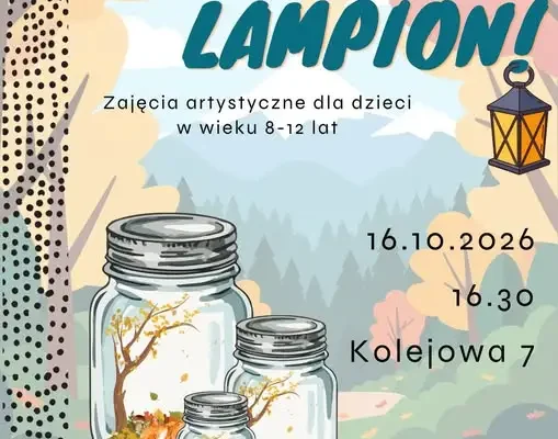Jesienny lampion – warsztaty dla dzieci w bibliotece w Bierutowie