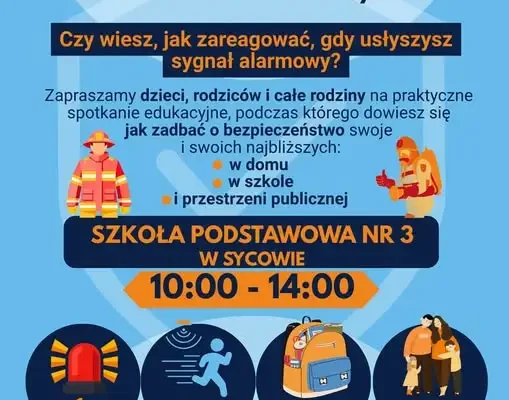 Rodzinny trening bezpieczeństwa w Sycowie – już 17 października