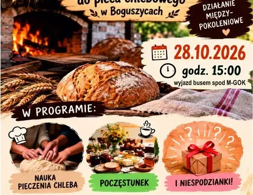 Międzybórz: międzypokoleniowe pieczenie chleba w Boguszycach