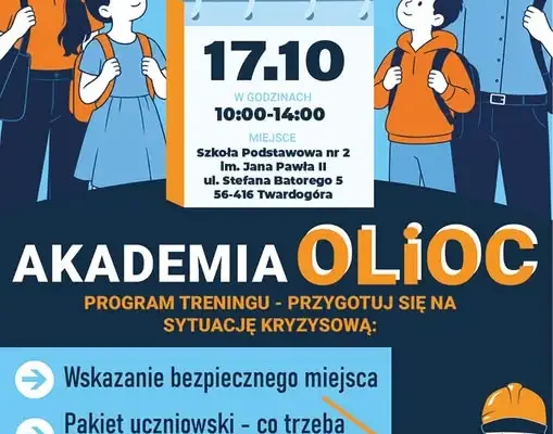 Akademia OLiOC w Twardogórze: punkt edukacyjny o bezpieczeństwie