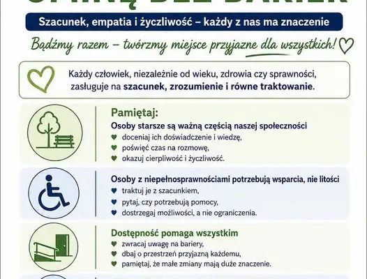 Bierutów podsumowuje kampanię „Razem budujemy gminę bez barier”