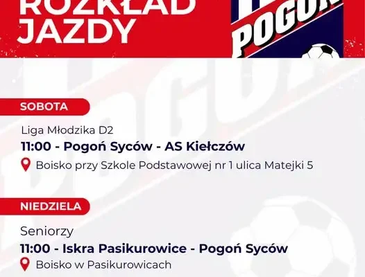 Weekend z piłką w Pogoni Syców – młodzicy i seniorzy w akcji