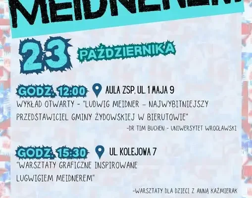 Bierutów świętuje 760-lecie. W piątek wykład o Meidnerze i warsztaty graficzne