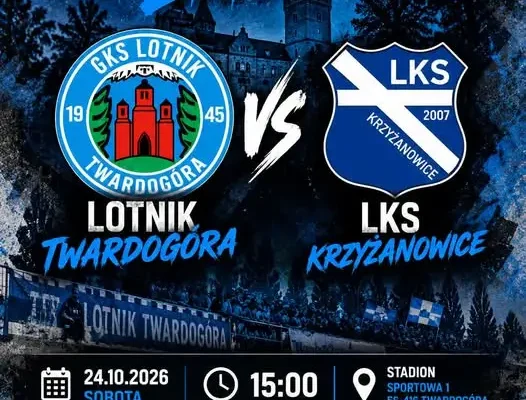 GKS Twardogóra podejmie lidera ligi – LKS Krzyżanowice w sobotnim starciu